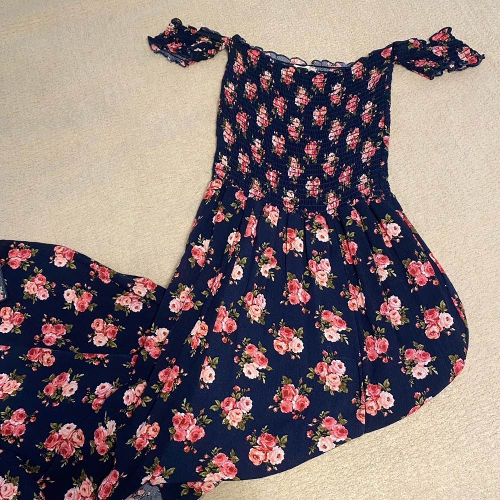 Altar’d State Smock Off The Shoulder Maxi Dress